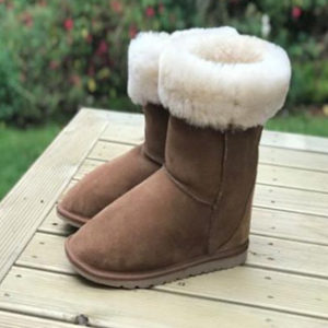 Sheepskin slippers